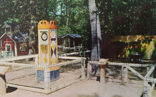 Deer Forest - Old Postcard (newer photo)